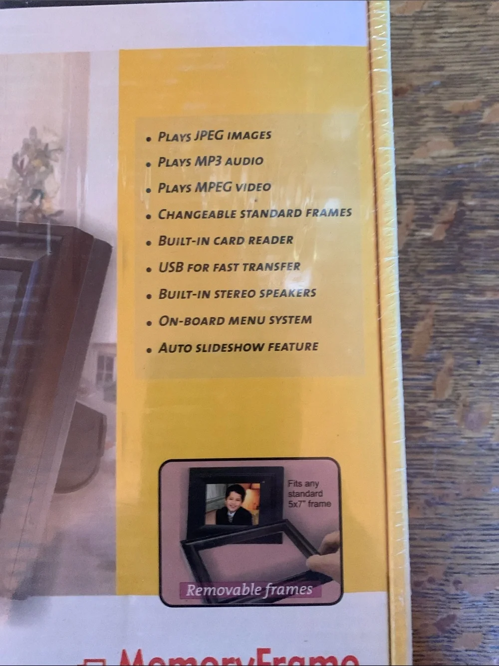 575 Digital Picture Frame - Black